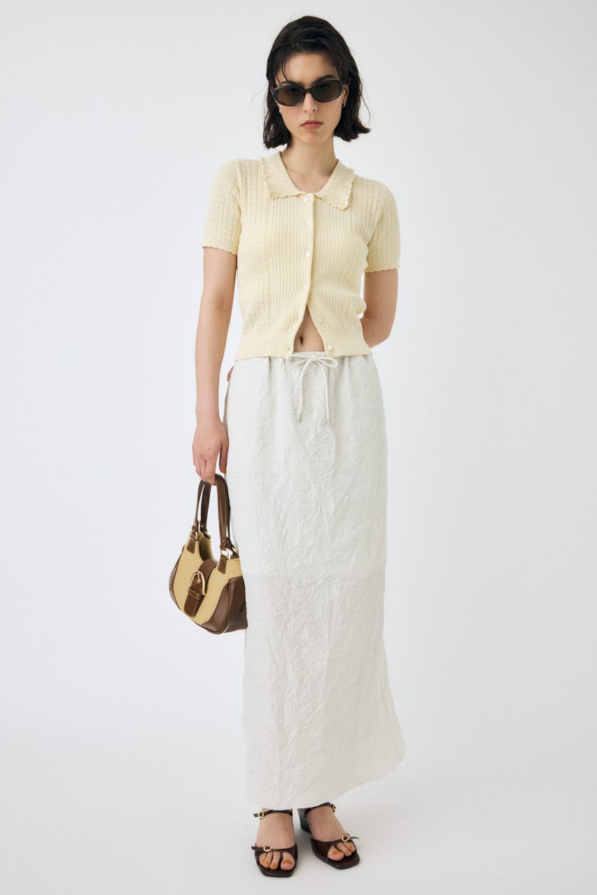 MOUSSY | CRINKLED SATIN スカート (スカート(ロング) ) |SHEL'TTER