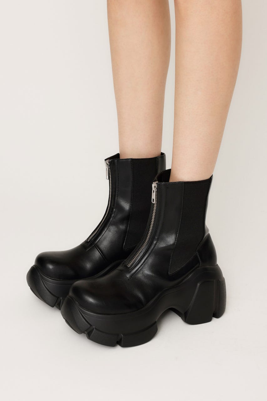 SLY | FRONT ZIP CHUNKY ブーツ (ブーツ ) |SHEL'TTER WEBSTORE