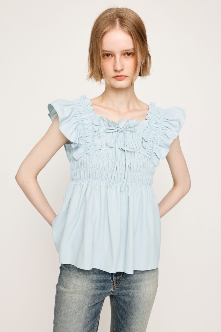 SLY | RIBBON ARM FRILL トップス (その他トップス ) |SHEL'TTER WEBSTORE