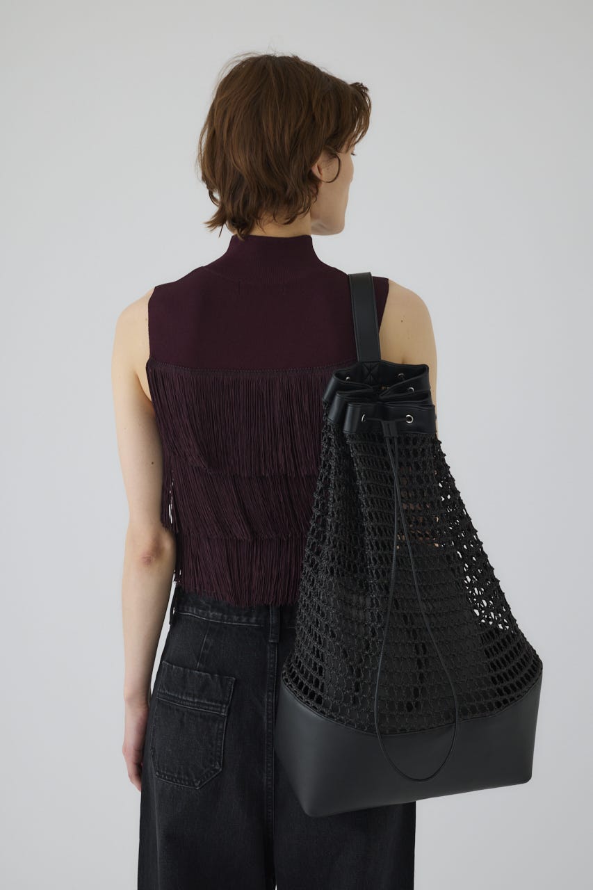 RIM.ARK | Mesh shoulder BAG (BAGS ) |RIM.ARK ONLINE STORE