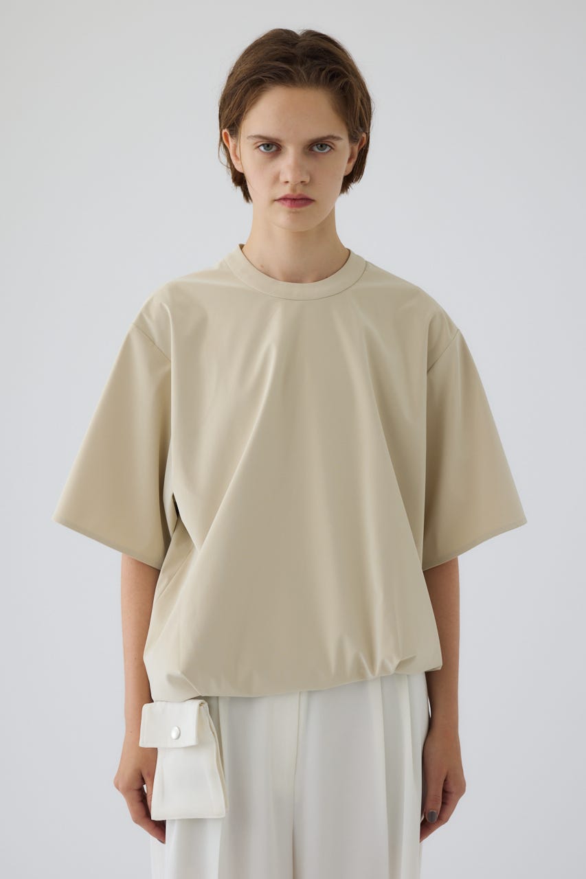 RIM.ARK | Shimmer asymmetry tops (SHIRTS & BLOUSES ) |RIM.ARK