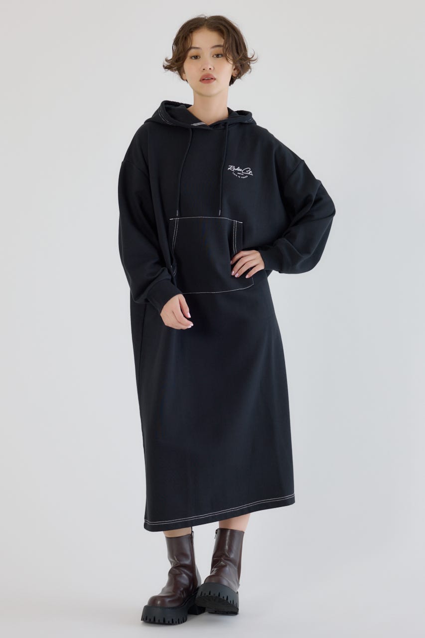 RODEO CROWNS WIDE BOWL | RCSカラーステッチパーカーワンピース