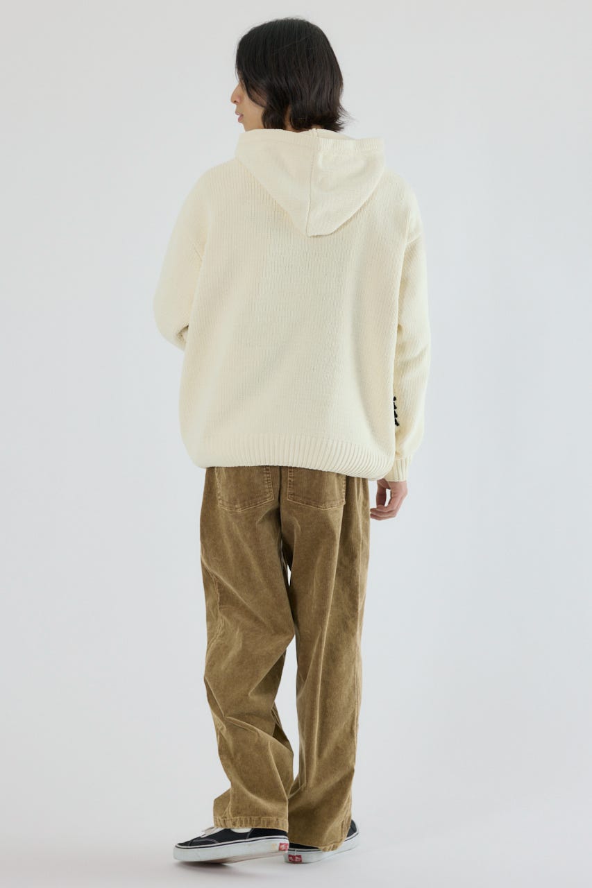 RODEO CROWNS WIDE BOWL | サインロゴモールニットパーカー