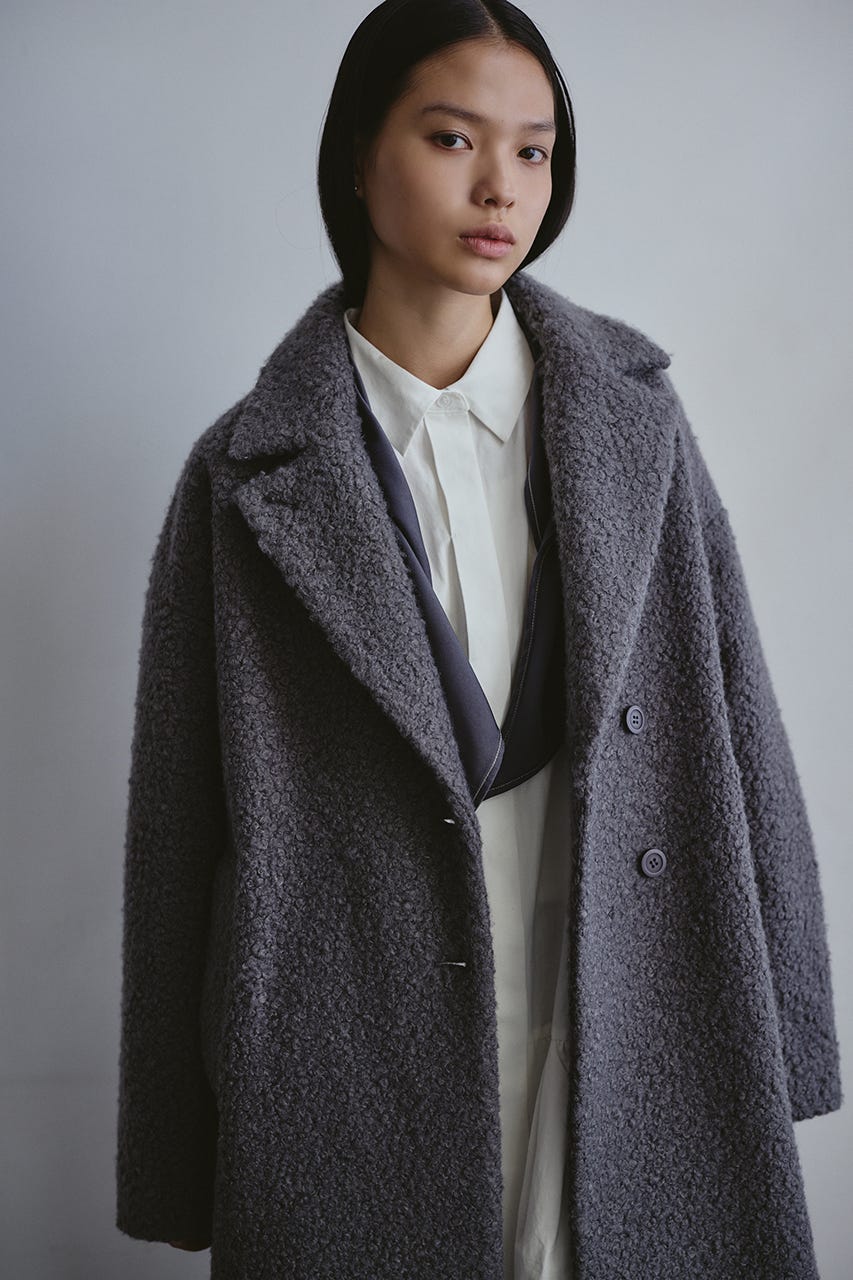 STYLEMIXER | ブークレーベルトロングコート (コート ) |SHEL'TTER