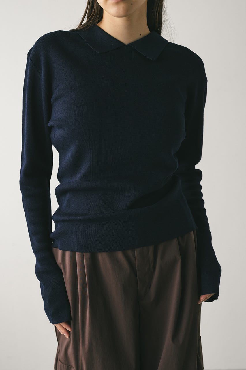 STYLEMIXER | 2WAYカラーニットポロ (ニット ) |SHEL'TTER WEBSTORE