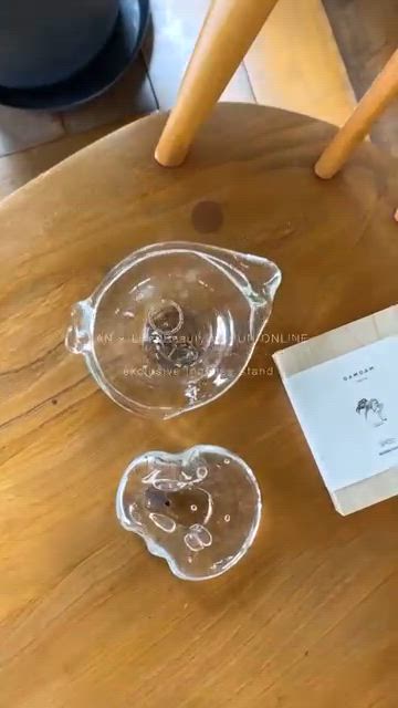 LAN｜ラン】〈L&B別注〉glass tray mini ガラストレイ ミニ