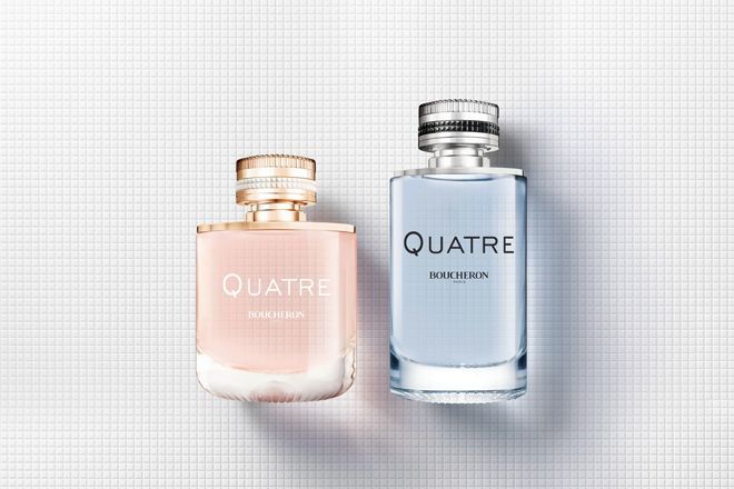 ブシュロンから「キャトル」のカップルフレグランスがデビュー