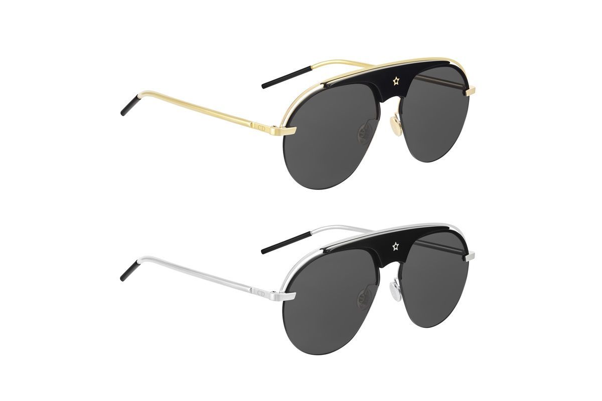 ディオールの新作サングラスは、モダンなパイロットシェイプ。 | Vogue