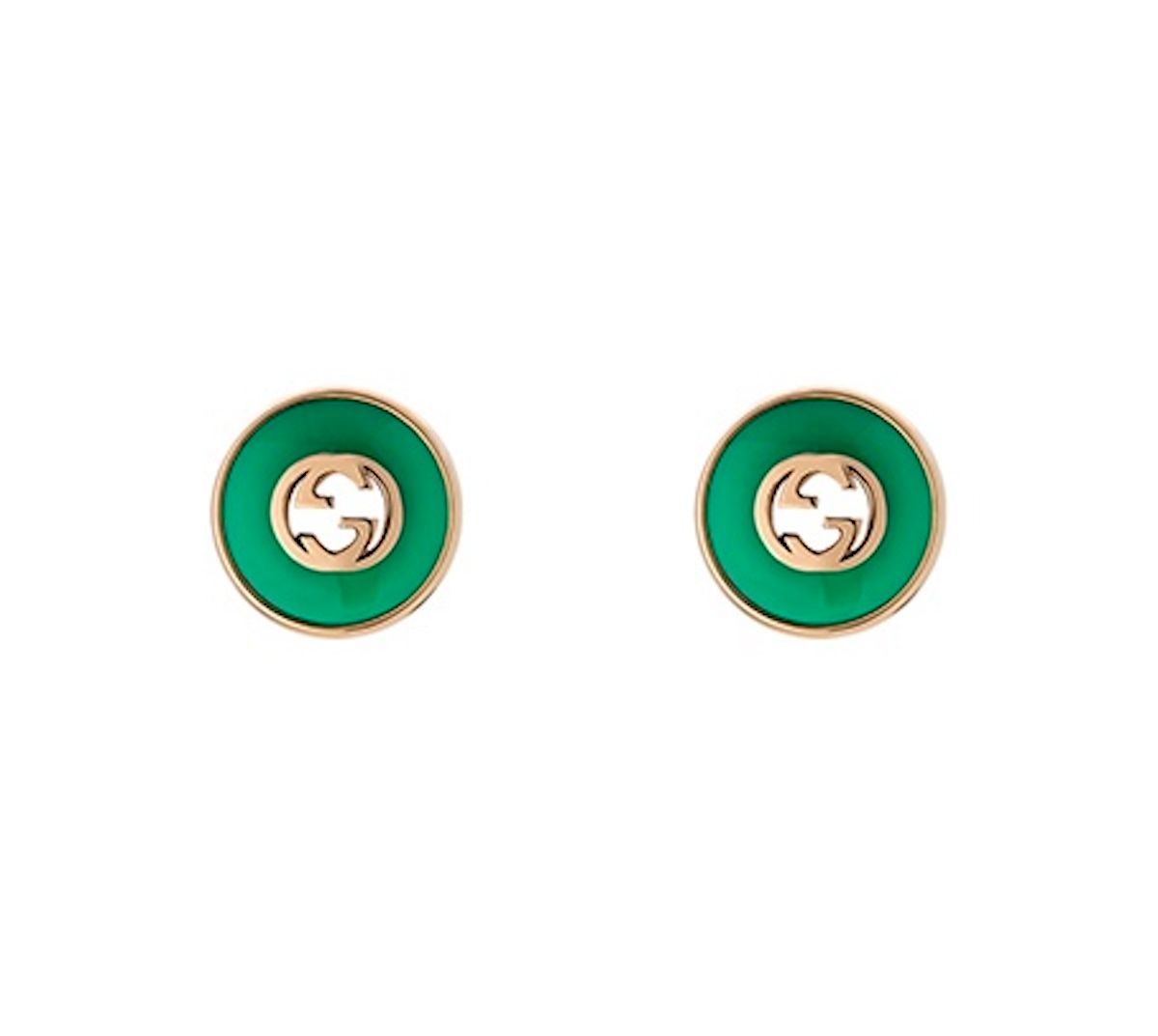 グッチ「グッチ インターロッキング」の新作ジュエリー。鮮やかな