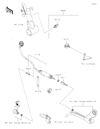 2024 Kawasaki Ninja ZX-4R ABS (ZX400PRFNN) Accessory(Quick Shifter