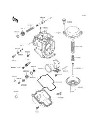1994 Kawasaki NINJA ZX-7 (ZX750-L2) Carburetor Parts | Babbitts