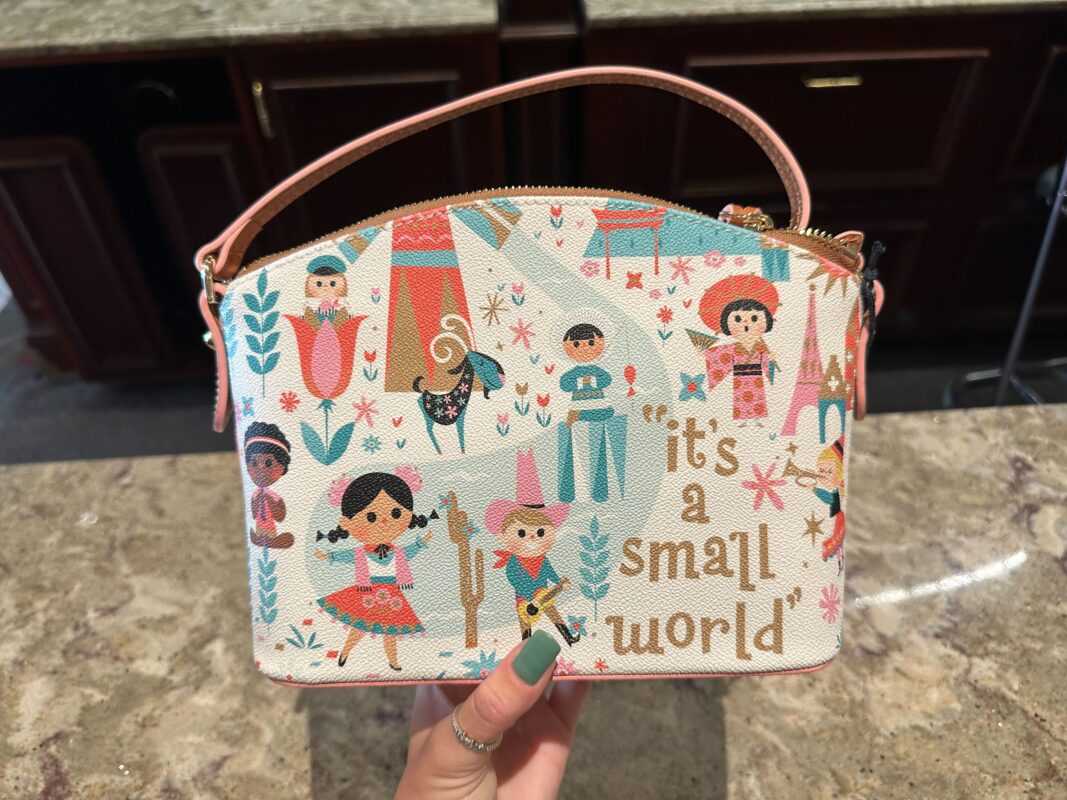 New 'it's a small world' Dooney & Bourke Crossbody Bag at Walt
