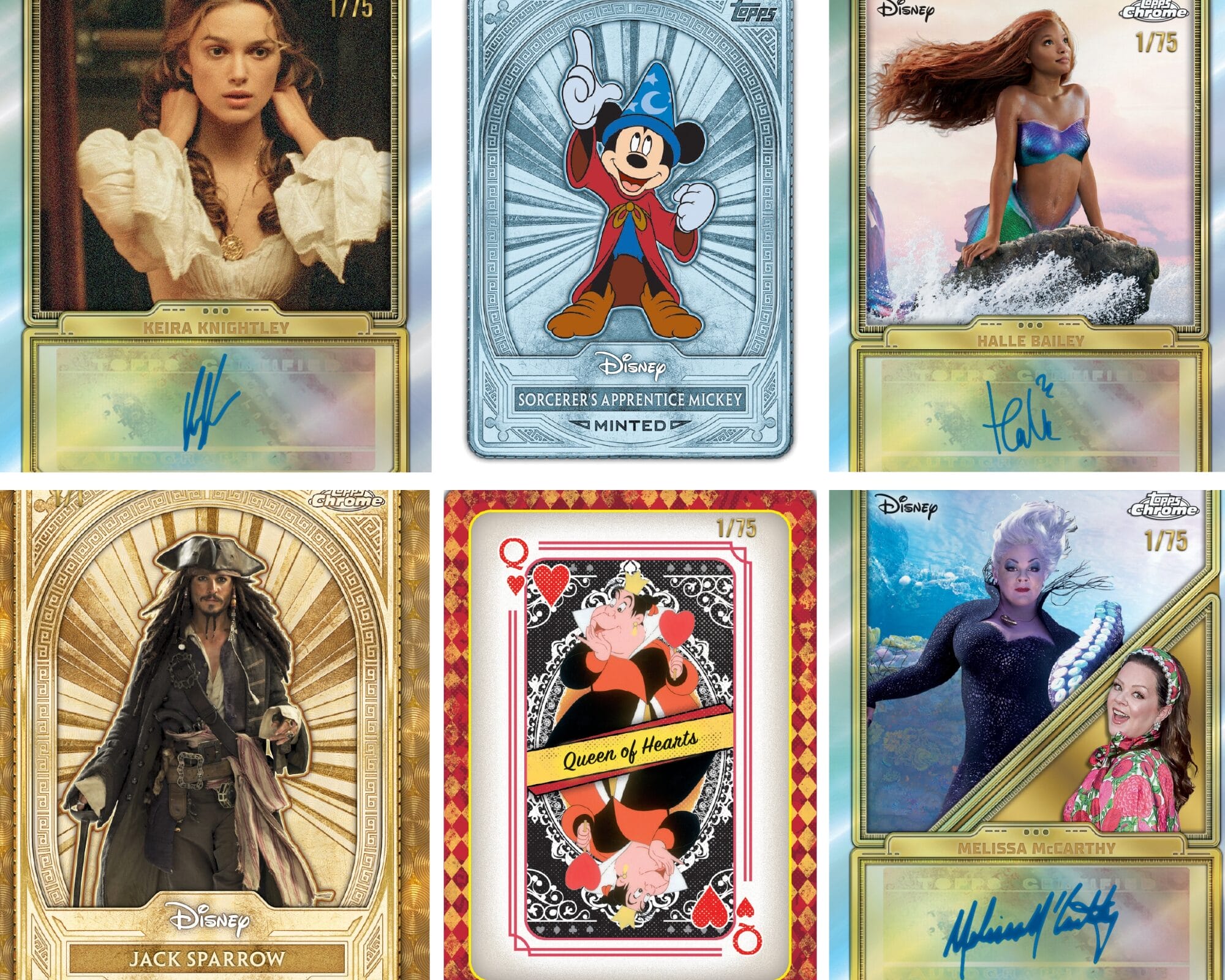 First Look at Topps Disney Mint Collection Trading Cards Coming