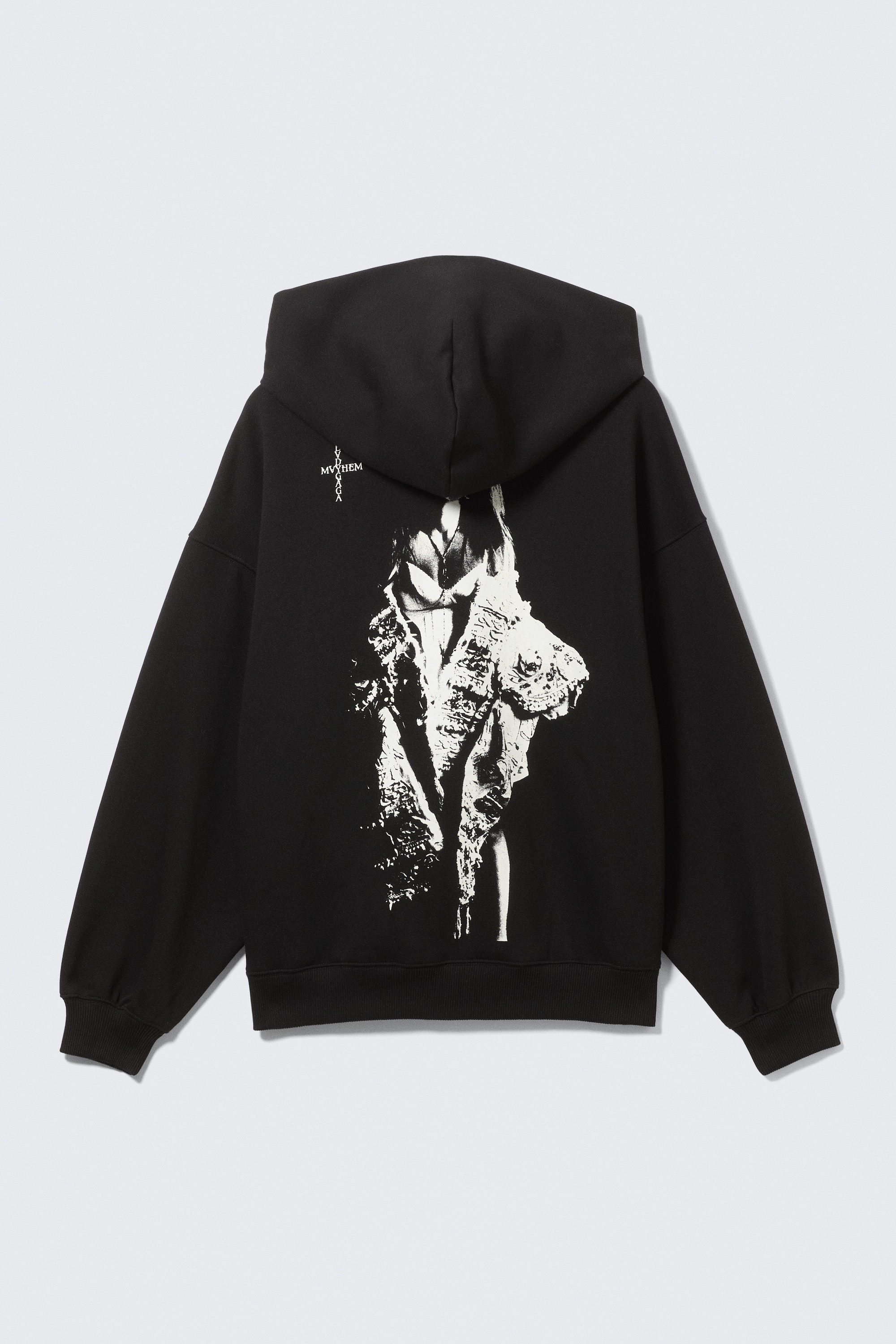 lady gaga hoodie - Off-black | Weekday WW