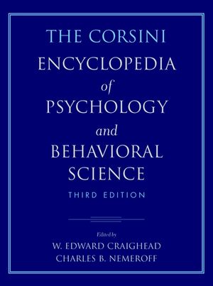 The Corsini Encyclopedia of Psychology, Volume 1, 4th Edition | Wiley