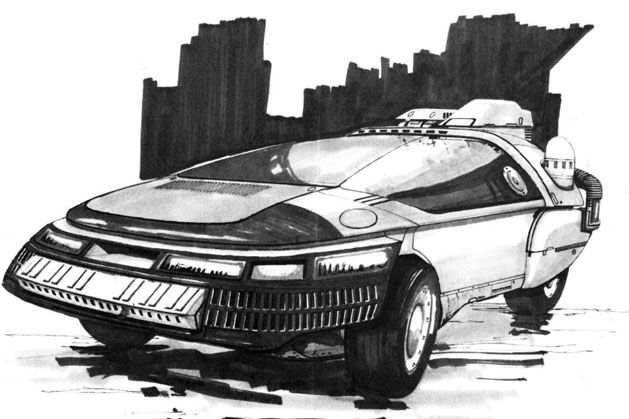 Thanks, Internet: Out-of-Print Blade Runner Sketchbook Surfaces