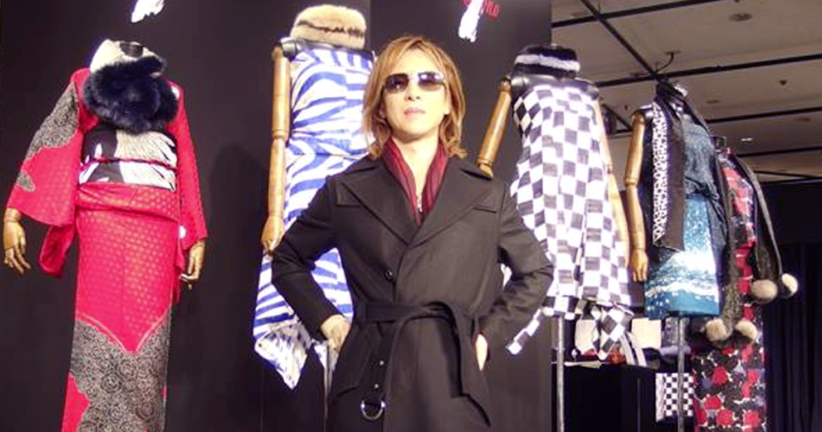YOSHIKIの着物ブランド、伊勢丹新宿本店で発売 - WWDJAPAN