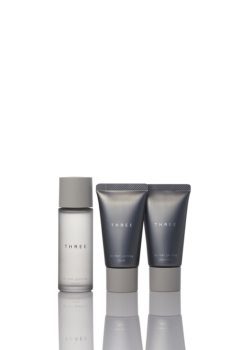 THREE」のメンズスキンケアラインがリニューアル 新たにスカルプ