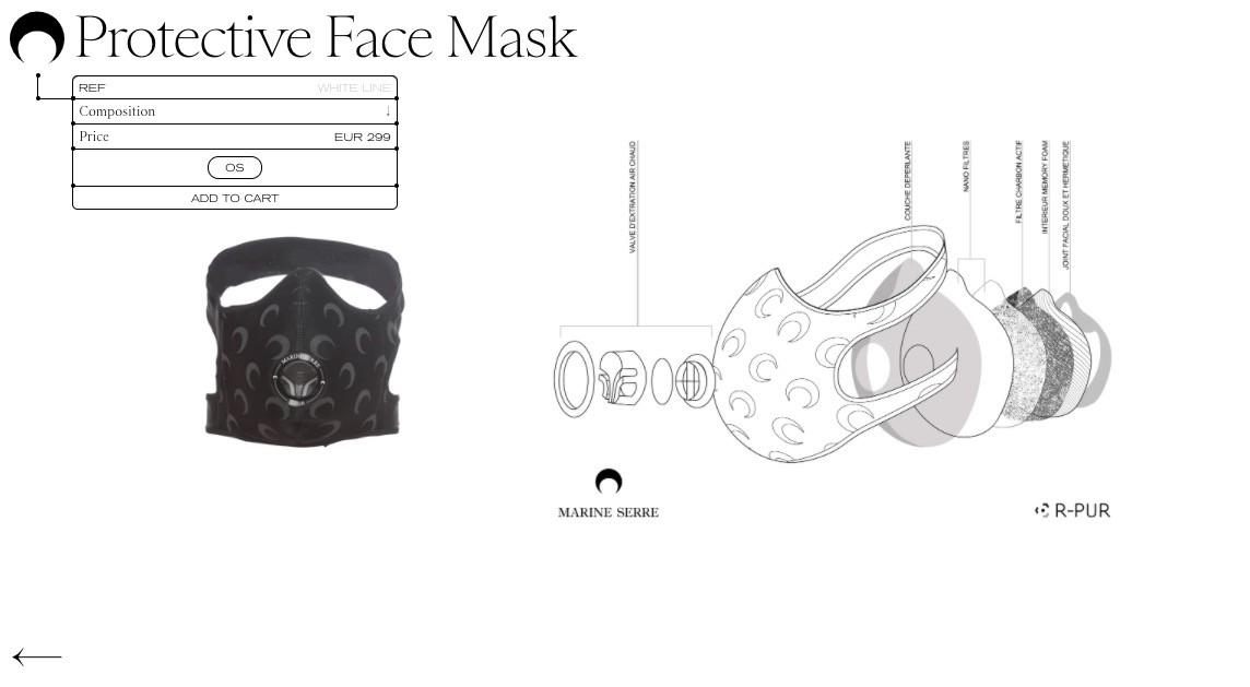 マリーン セル」と仏マスク専門ブランドが再コラボ 5層構造でウイルス