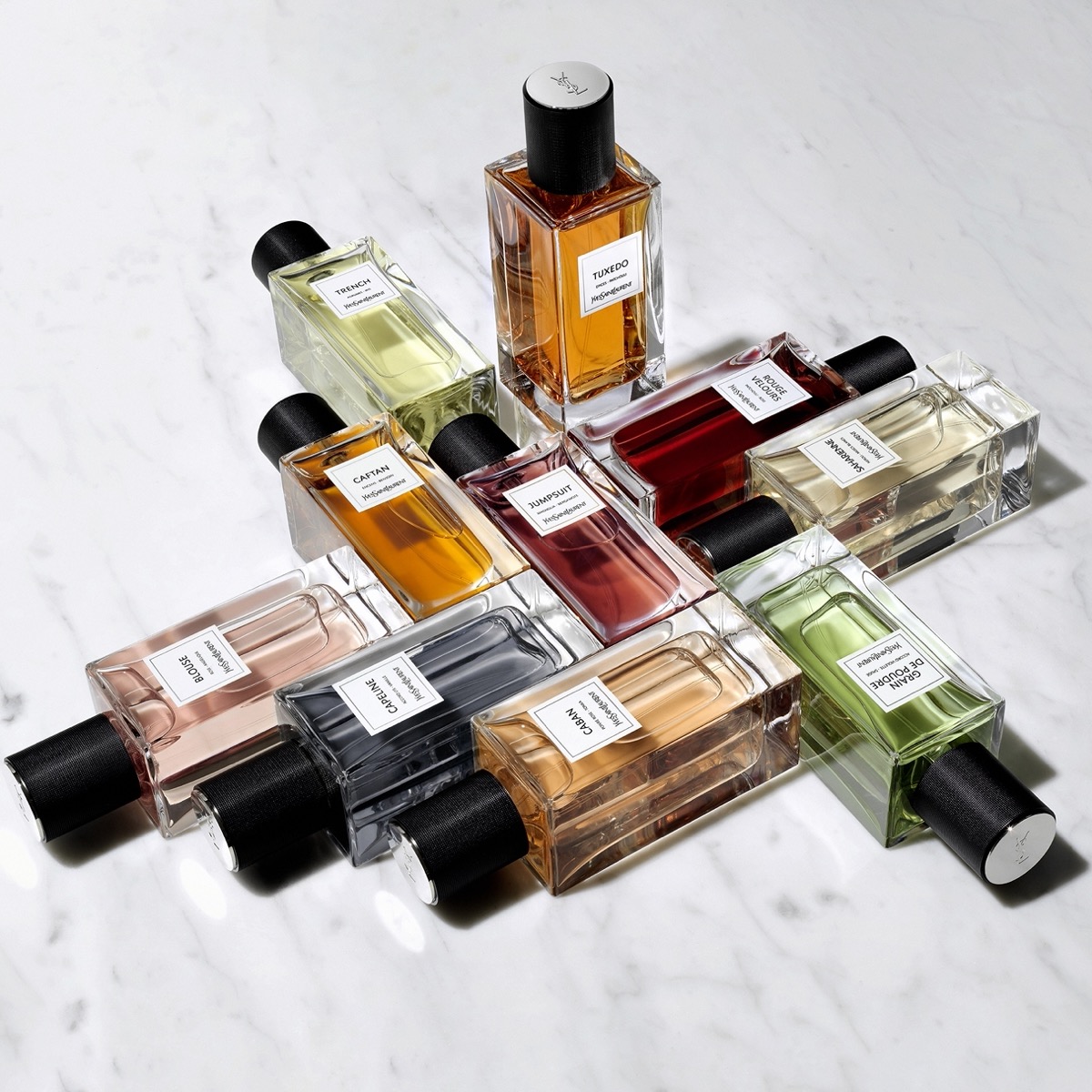 YSL」が最高峰フレグランスの人気5種を旗艦店で限定販売 無料刻印