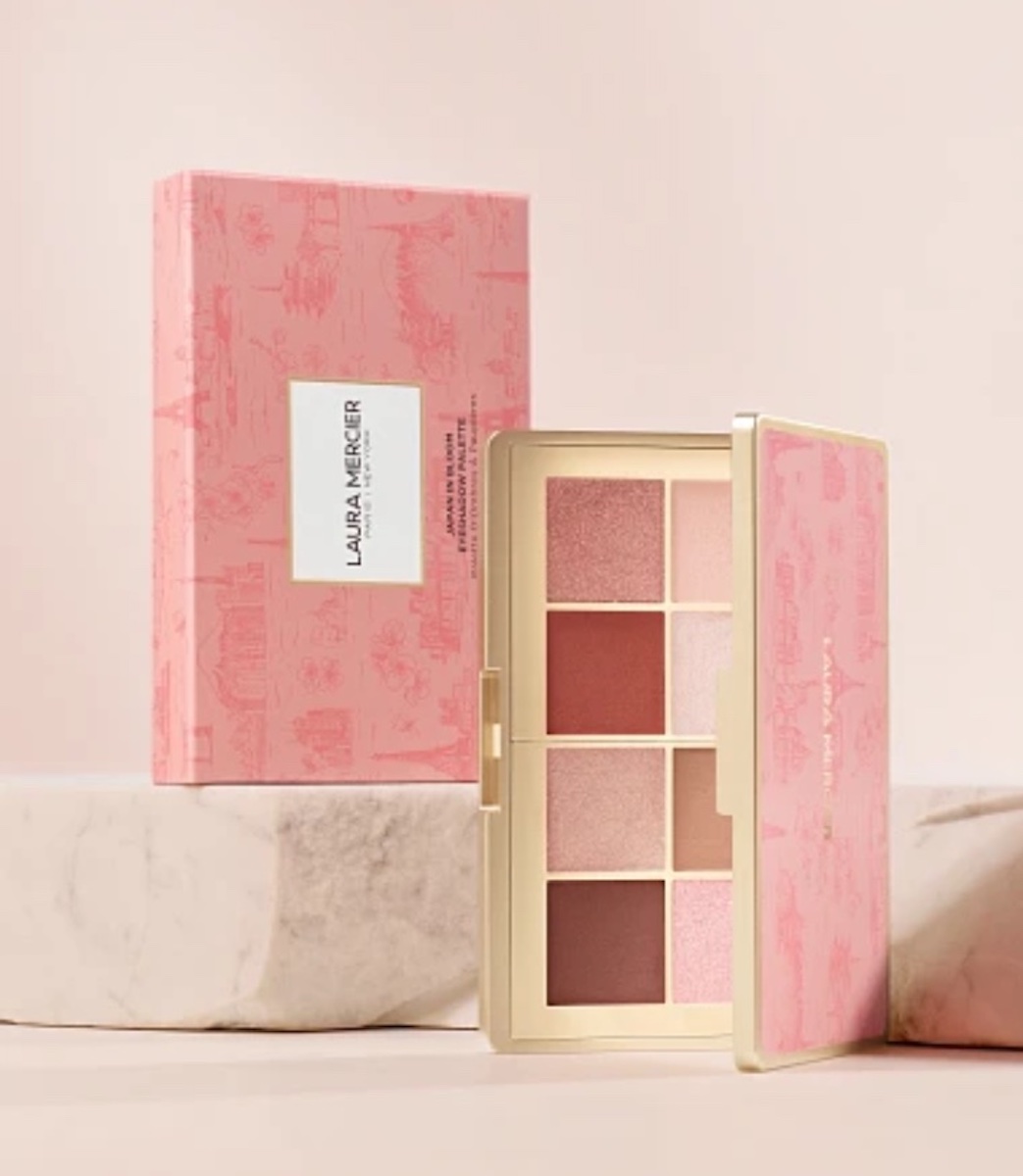 ローラ メルシエ」から日本の花々をイメージしたアイカラーパレット