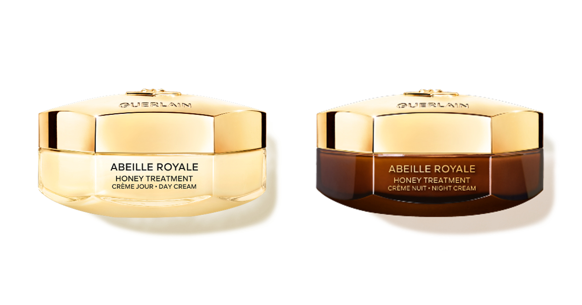 ゲラン」の”アベイユ ロイヤル”ラインから日中用と夜用クリームが登場