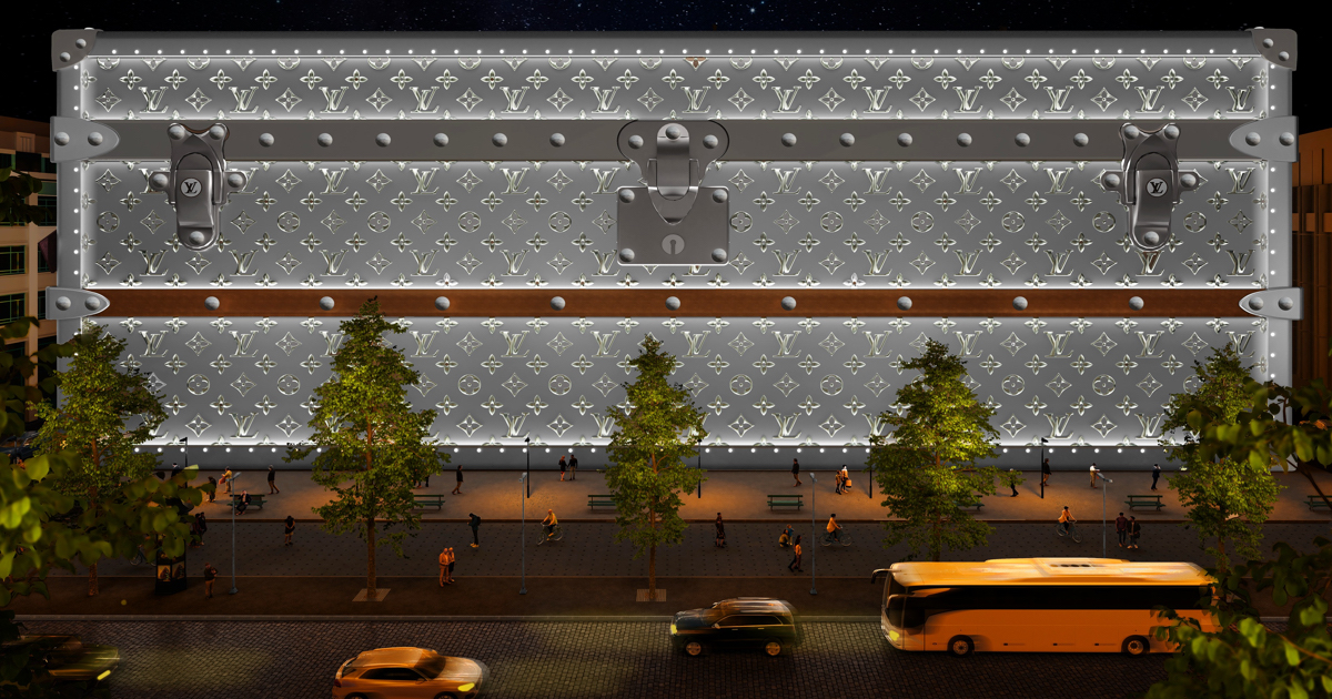 ルイ・ヴィトン」が新プロジェクトで改装工事 シャンゼリゼに巨大