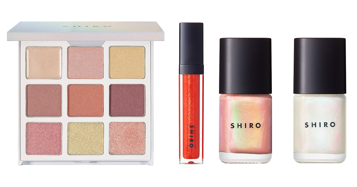 シロ」が表情の変化に合わせて輝く“オーロラ メイクアップ