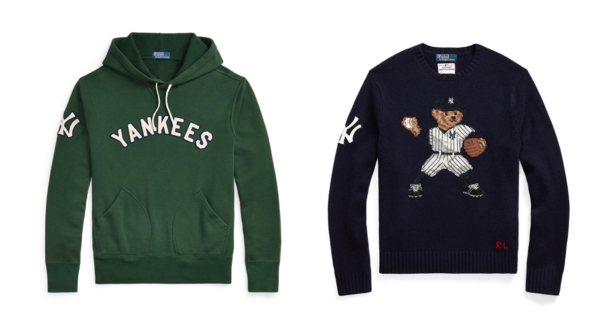 ポロ ラルフ ローレン」×MLBヤンキースが再び ユニホームをまとう