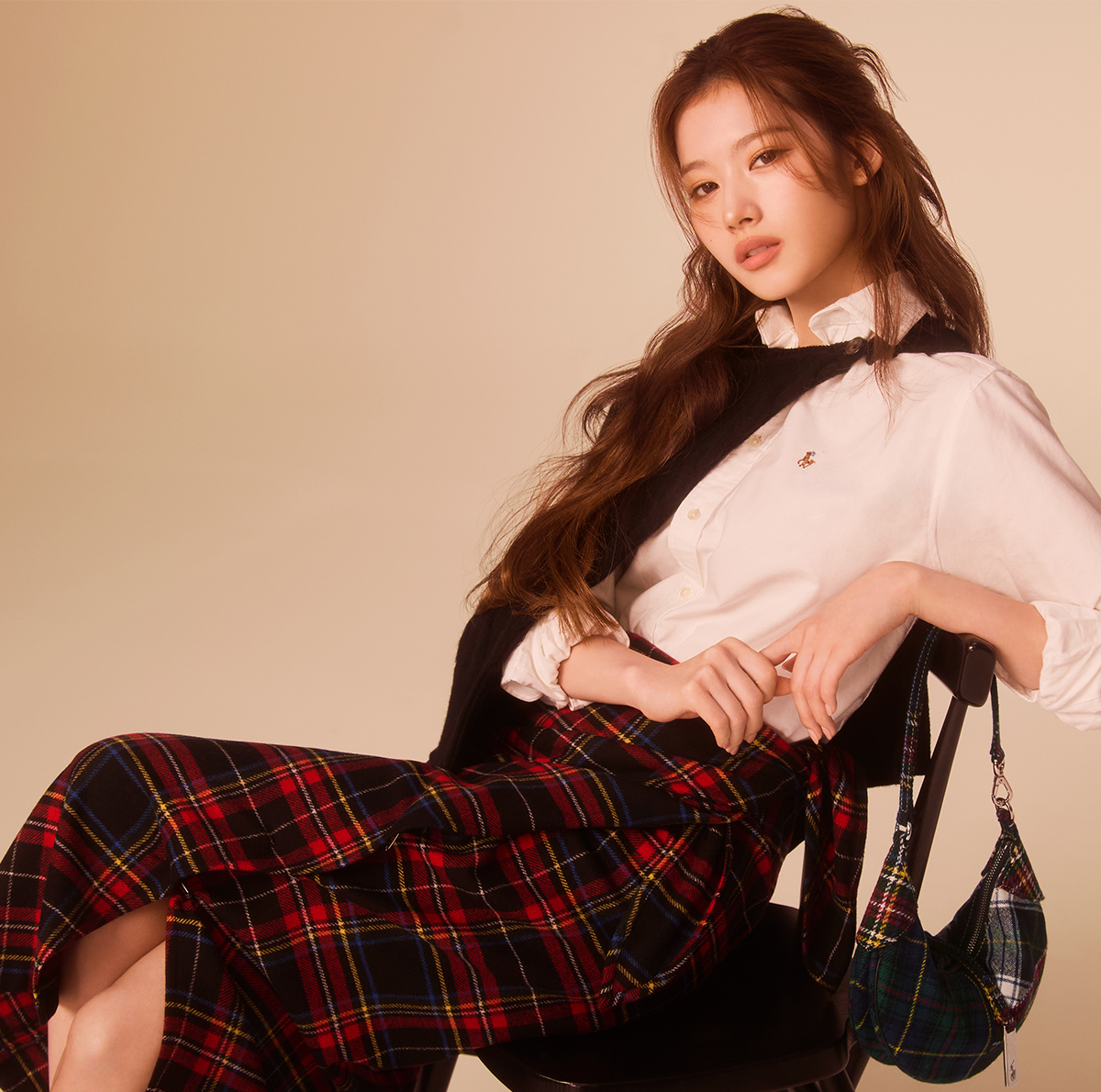 TWICE・SANAが「ポロ ラルフ ローレン」で誘う、ラグジュリアス