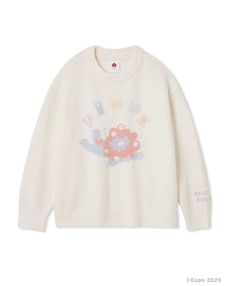 ミャクミャク”が「ジェラート ピケ」とコラボ Tシャツやヘアバンドなど