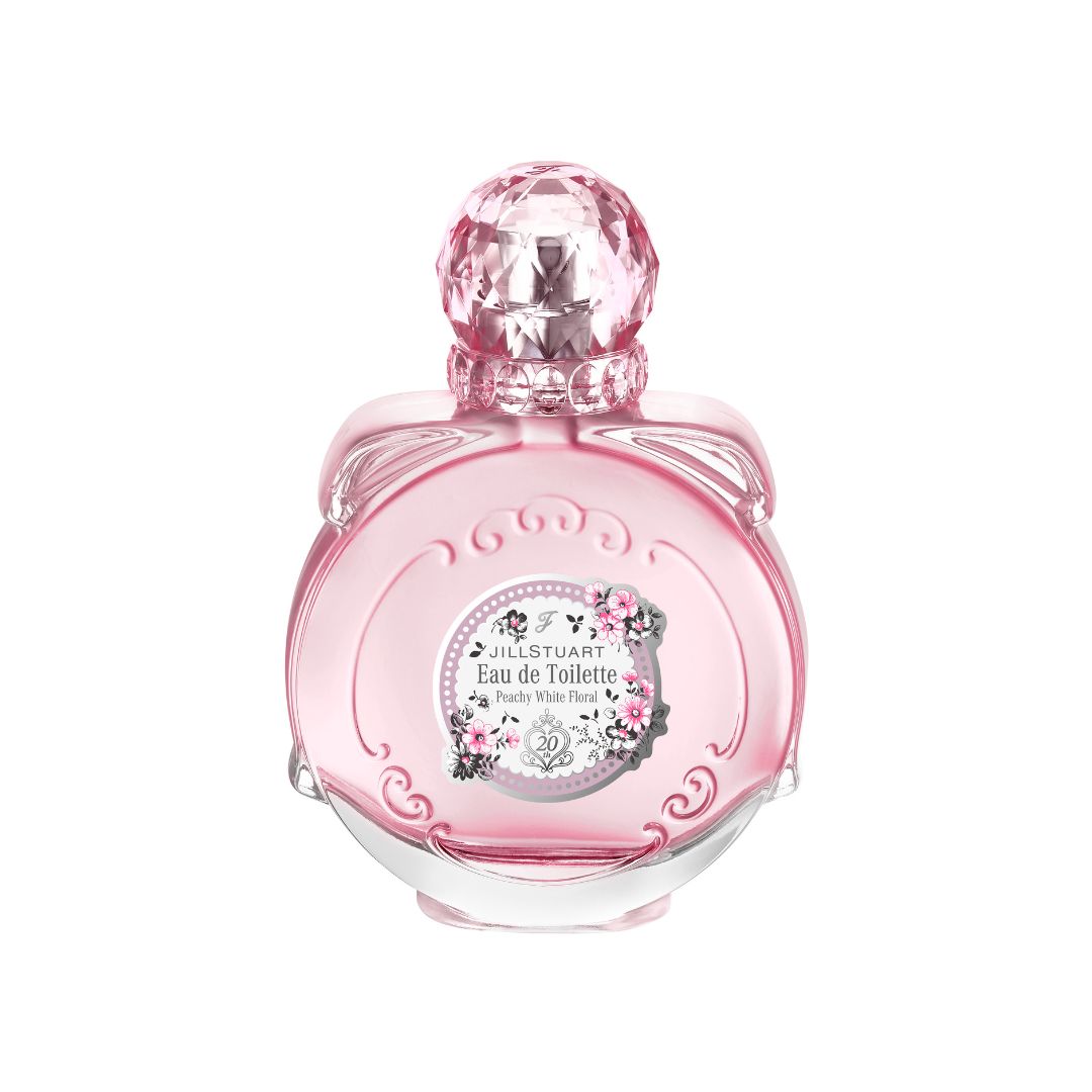 ジルスチュアート ビューティ」が“ピーチー ホワイトフローラル”の