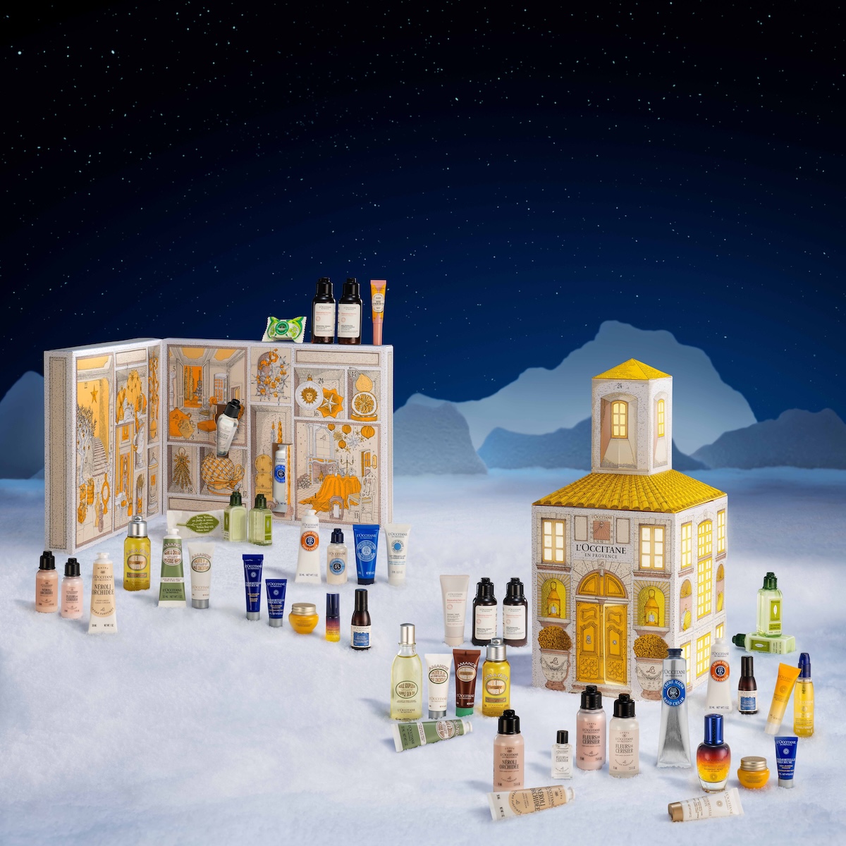 2025年クリスマスコフレ】「ロクシタン」がアドベントカレンダー2種を