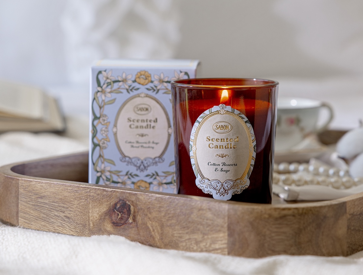 サボン」が新キャンドルコレクションを発売 菜種ワックスを採用し全5種