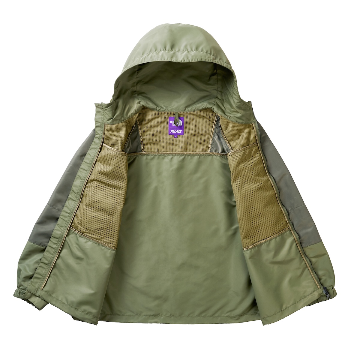 パレス スケートボード」×「ザ・ノース・フェイス パープルレーベル