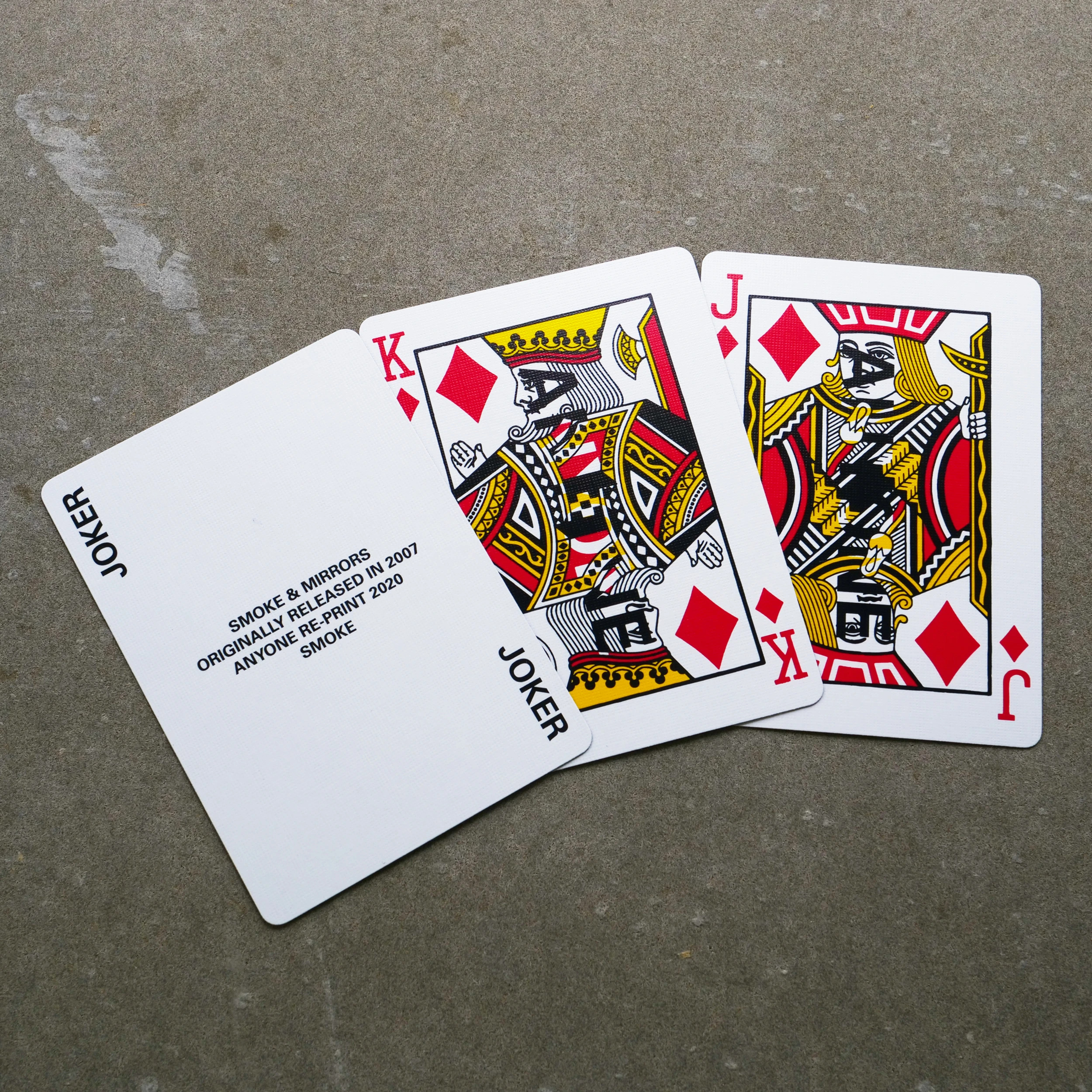 Anyone X Dan & Dave SMOKE Playing Cards | X-Decks Playing Cards