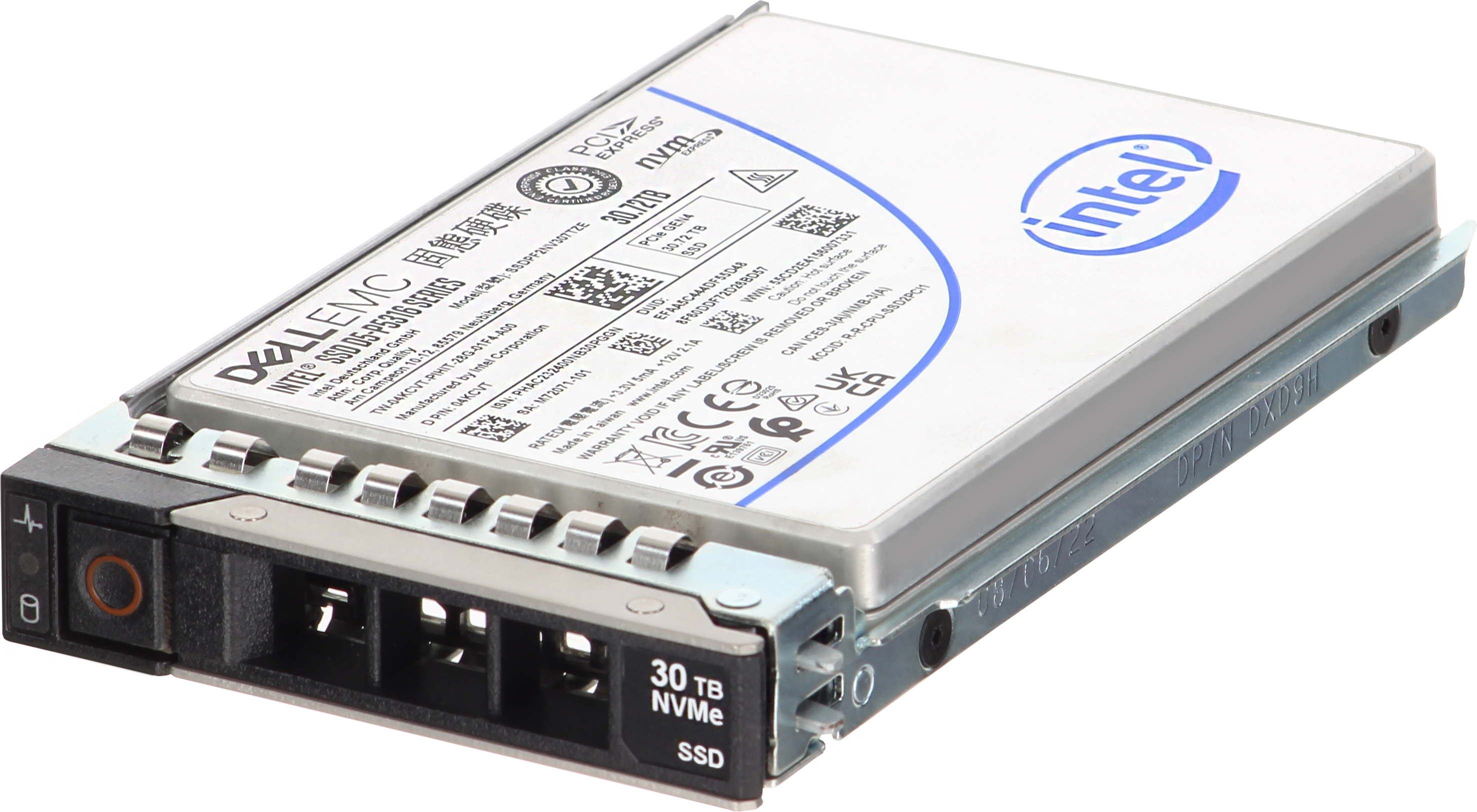 Dell 30.72TB Enterprise NVMe Gen4 VRI QLC 2.5 SSD P5316 - xByte