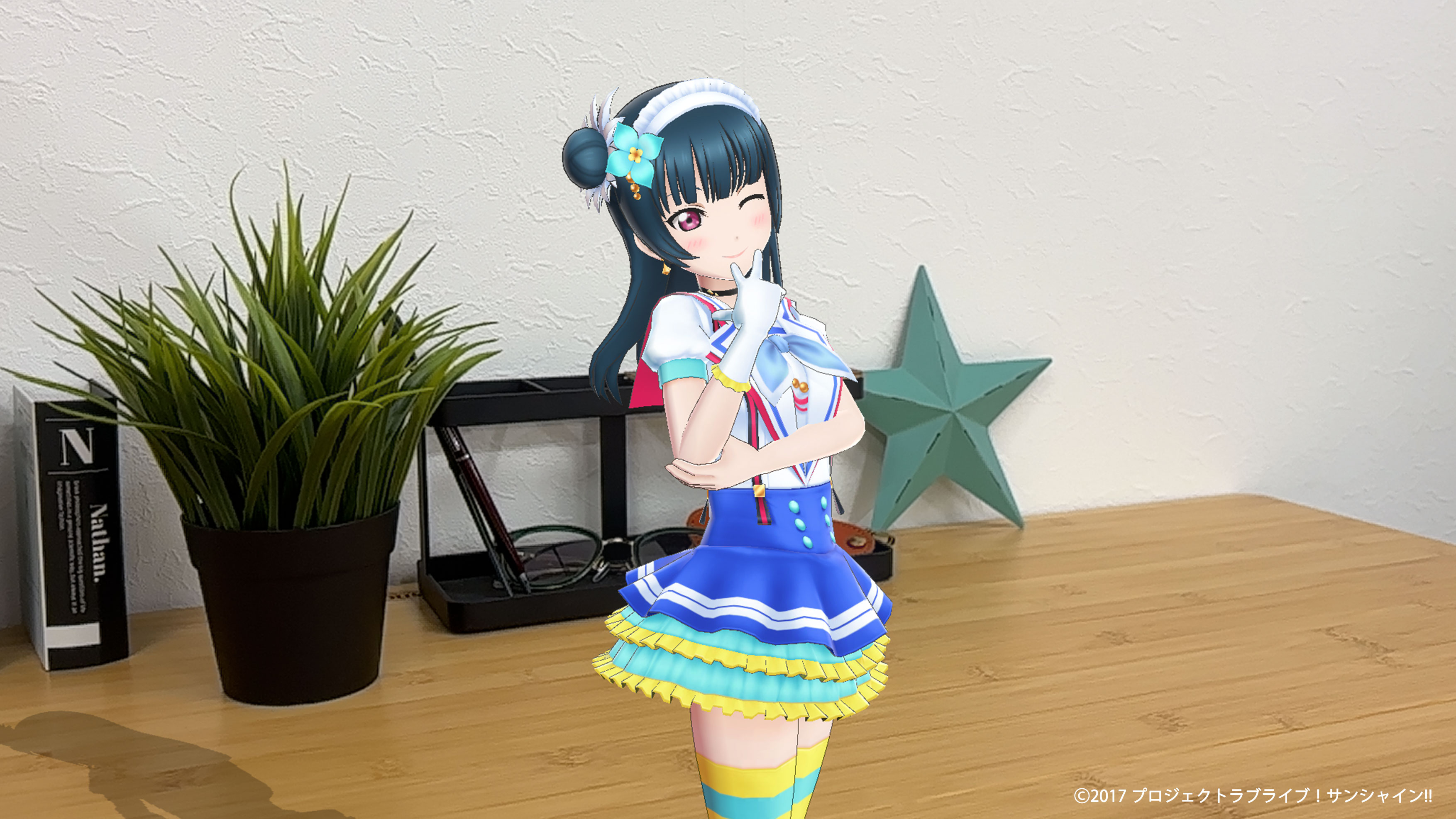 津島 善子 （「青空Jumping Heart」衣装）ホロモデル本体 『ラブライブ