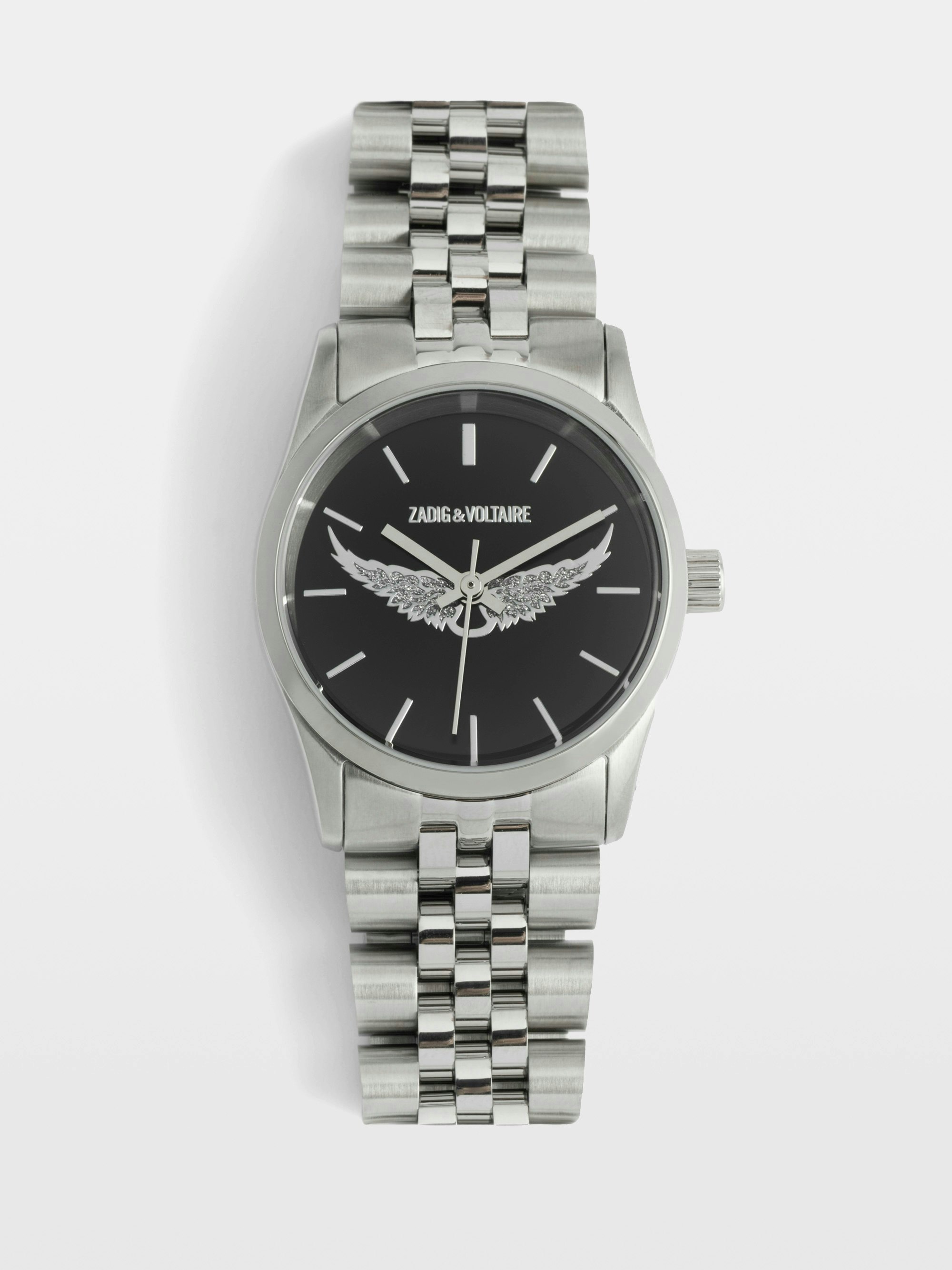 Women's Stainless Steel Black Watch | Zadig&Voltaire | Zadig&Voltaire