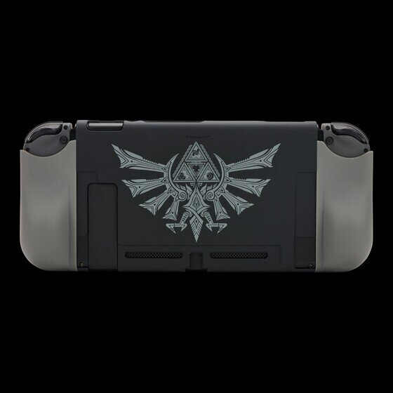 Console Shield for Nintendo Switch – Silver Hyrule Crest | Brands