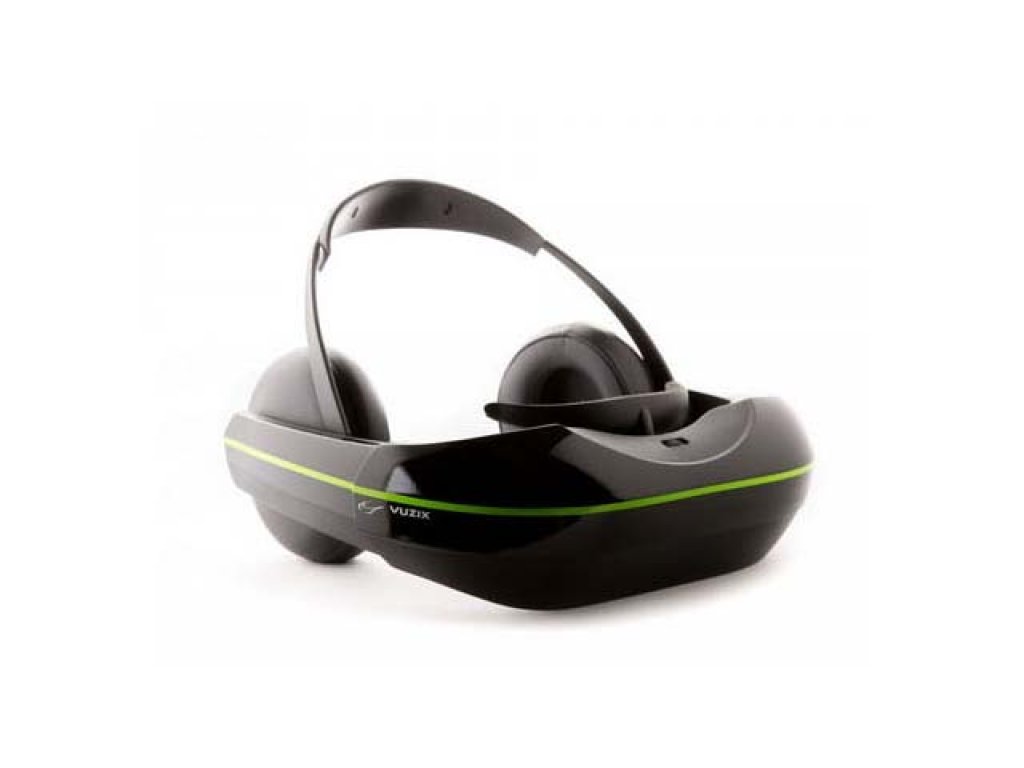 VuzixのHDMI接続ヘッドマウントディスプレイ「iWearビデオヘッドフォン