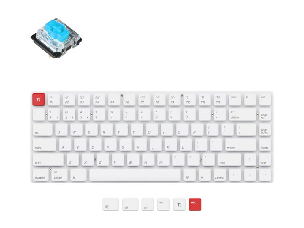 Keychron K3 ノンバックライト・ワイヤレス・メカニカルキーボード(V2