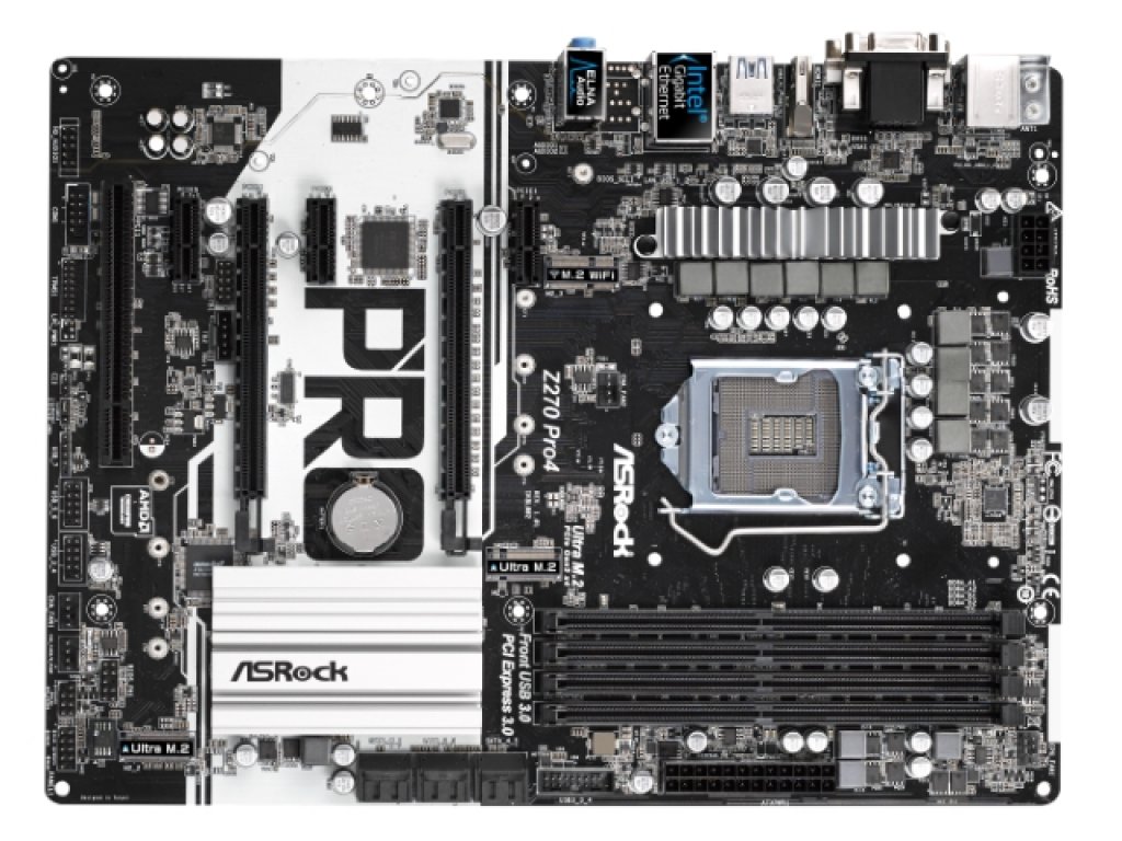 ASRock Z270 Pro4 インテル 200シリーズ LGA1151対応 intel Z270チップ