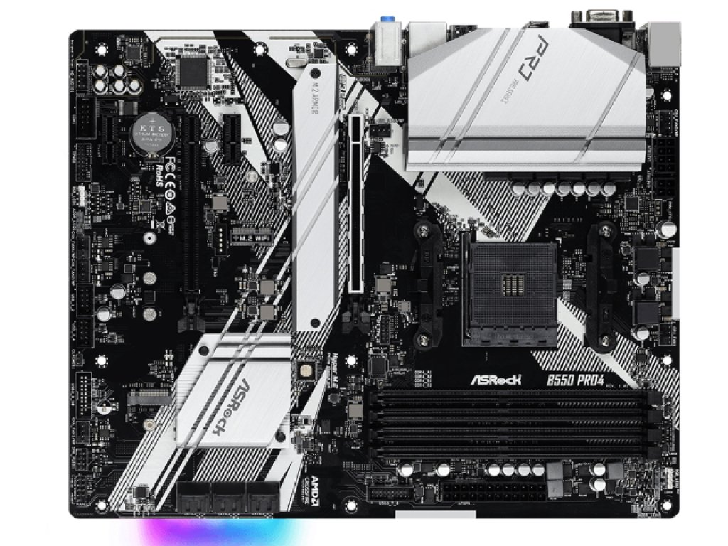 ASRock B550 Pro4 AMD 500シリーズ Socket AM4対応 AMD B550チップ