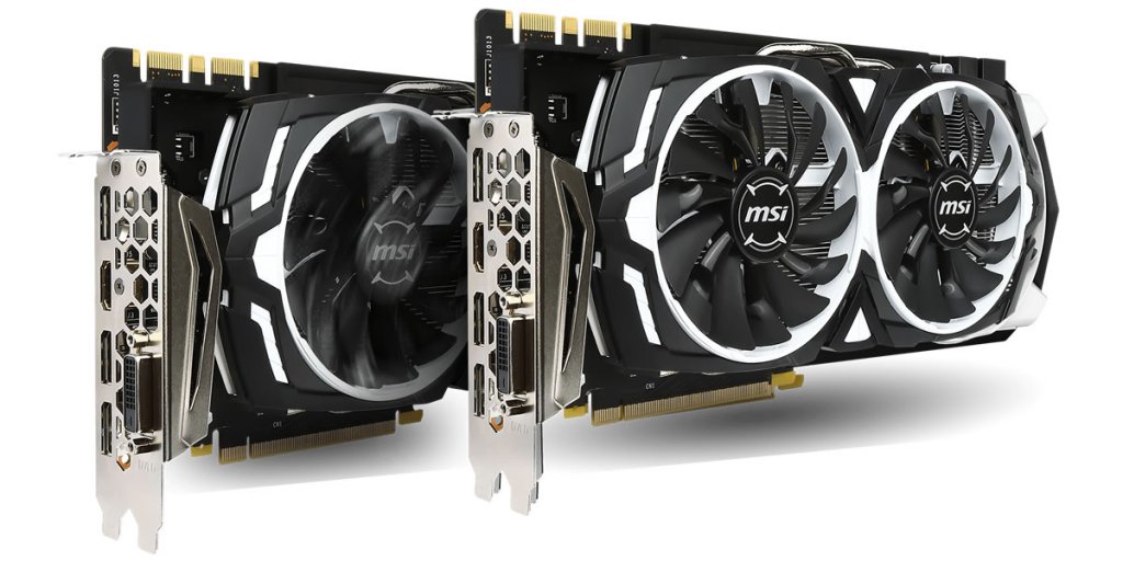 MSI、準ファンレス対応クーラー採用GTX1080搭載グラフィックスカード