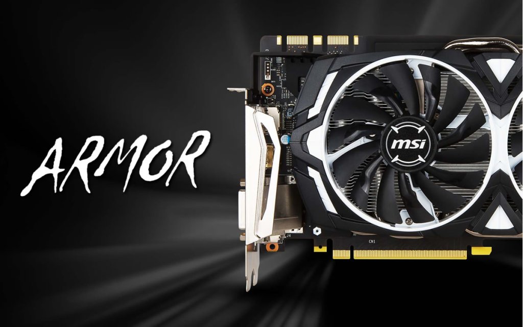 MSIの定番モノトーンクーラーARMOR 2X採用GTX1080Ti OCモデル「MSI