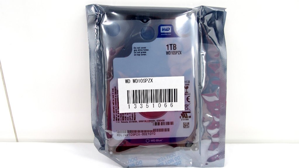 2.5インチ薄型7mmのWD BLUE PC MOBILE HDDシリーズから新1TBモデル