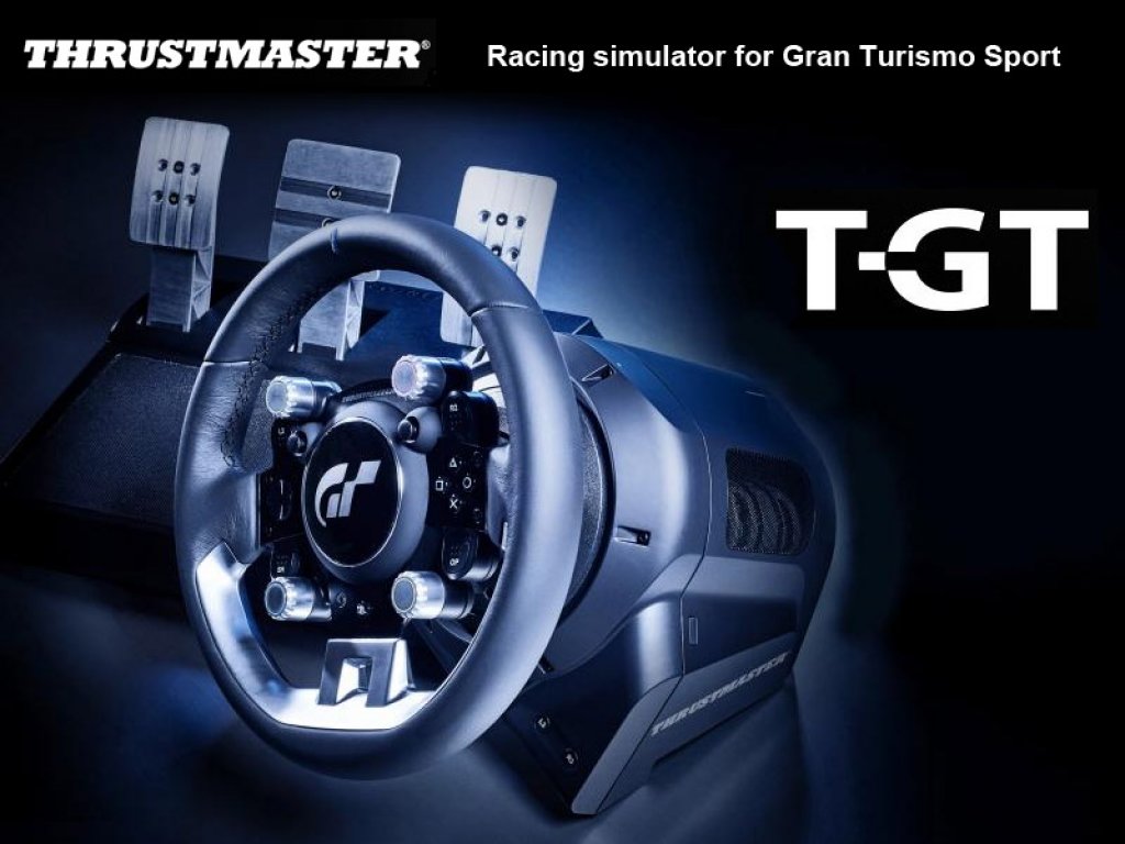 レースゲームマニア必見!!Thrustmaster から「T-GT Force Feedback
