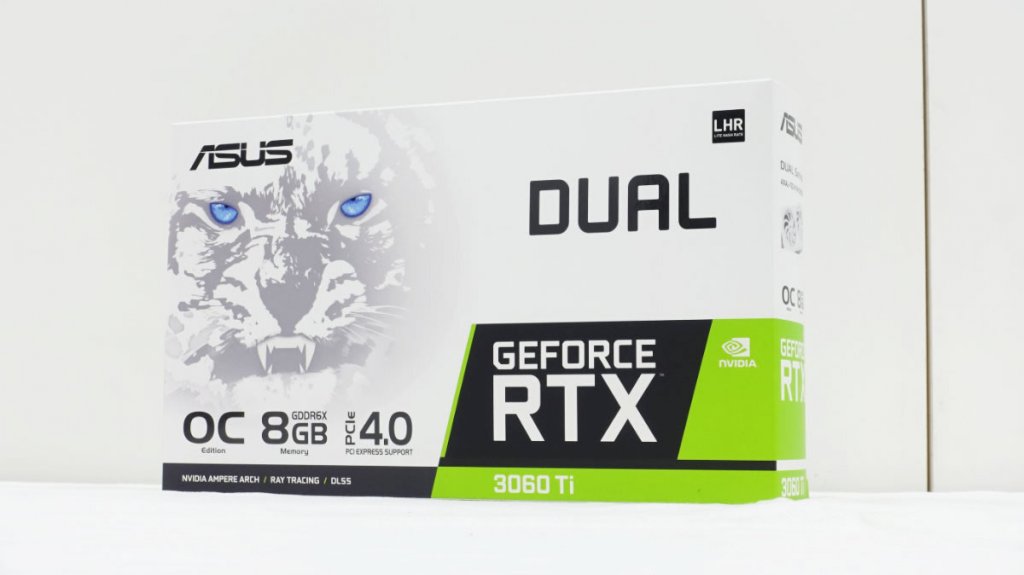 ASUS、DUALシリーズからホワイトカラーバリエーションのGDDR6X版