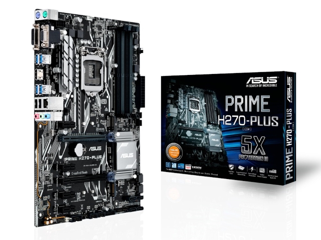 ASUS PRIME H270-PLUS インテル 200シリーズ LGA1151対応 intel H270